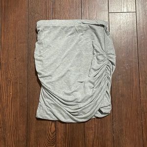 Gray Tight Skirt